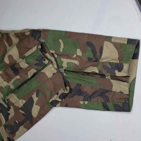 Rothco Womens Camo Bling Patchwork Flight Suit Jumpsuit Size S Y2K Retro - Picture 15 of 17